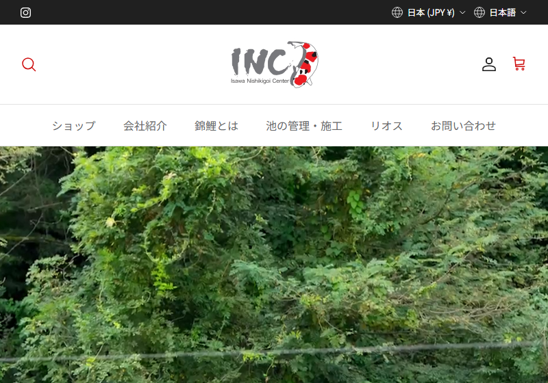 石和錦鯉センター